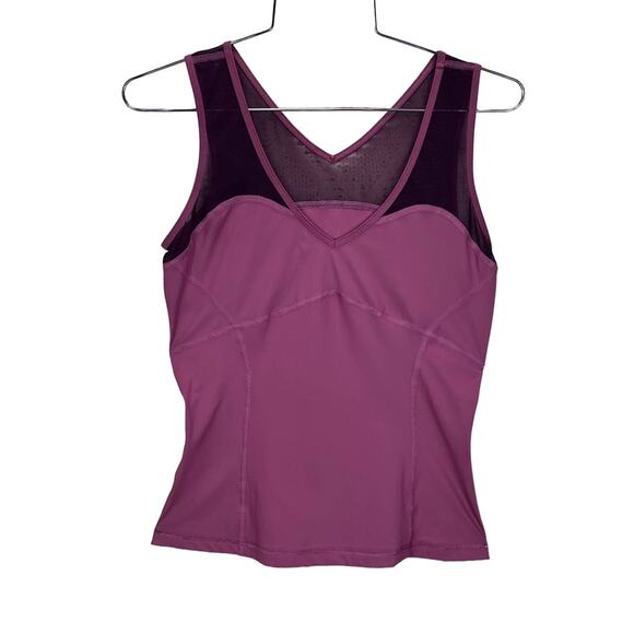 NWT BobbeActive Tennis Women's Tank Top UV Protection Purple S - Picture 1 of 8